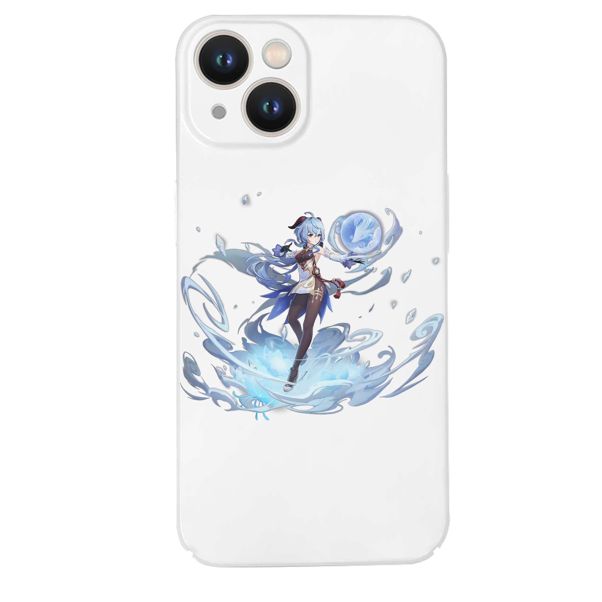 げんし神 甘雨 かんう genshin Ganyu 【iPhone 14シリーズ対応】ハードケース